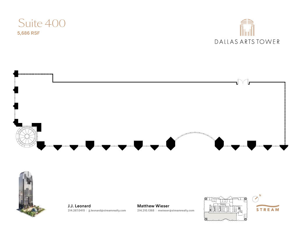 2200 Ross Ave, Dallas, TX for lease Floor Plan- Image 1 of 1