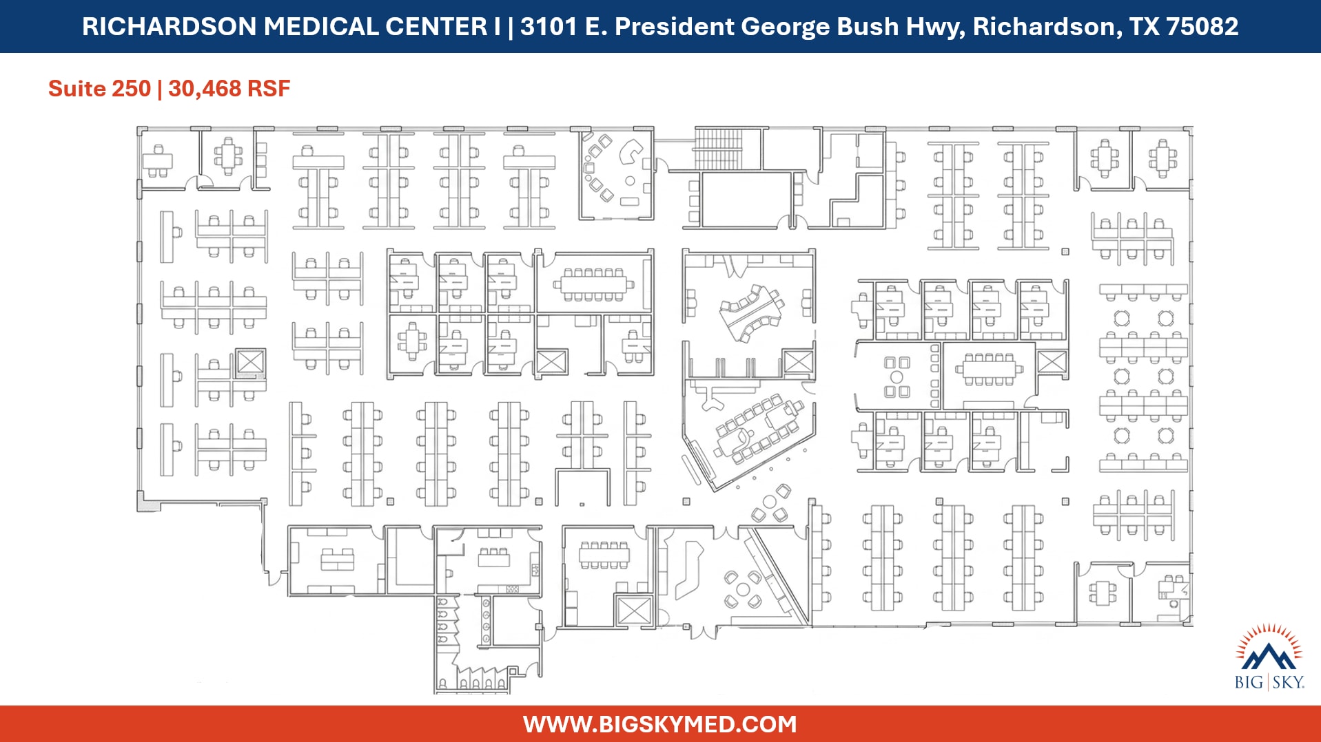 3101 E President George Bush Hwy, Richardson, TX for lease Floor Plan- Image 1 of 28