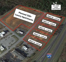 16298 Athens-Limestone Blvd, Athens, AL - aerial  map view