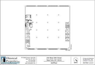 230 W 38th St, New York, NY for lease Floor Plan- Image 2 of 2