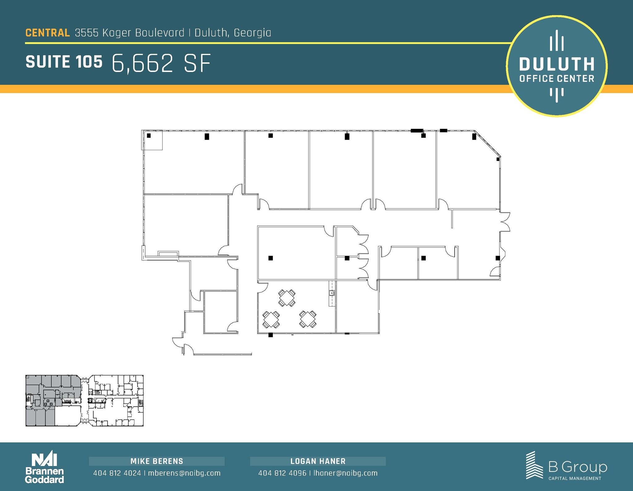 3505 Koger Blvd, Duluth, GA for lease Floor Plan- Image 1 of 1