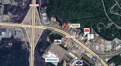 1660 Sunset Dr, Grenada, MS - AERIAL map view