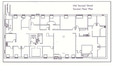 240 Second St, Macon-Bibb, GA for lease Floor Plan- Image 1 of 1