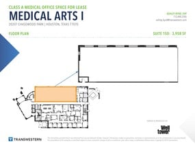 20207 Chasewood Park Dr, Houston, TX for lease Floor Plan- Image 1 of 1