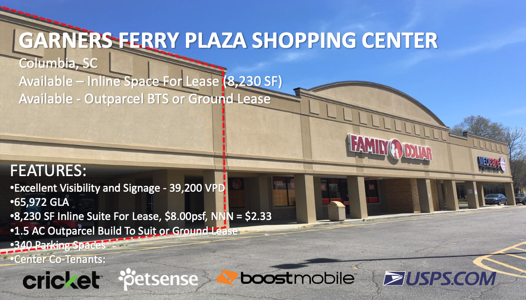 7404 Garners Ferry Rd, Columbia, SC for sale Building Photo- Image 1 of 1