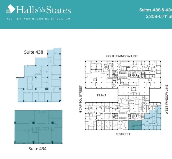 400-444 N Capitol St NW, Washington, DC for lease Floor Plan- Image 1 of 1