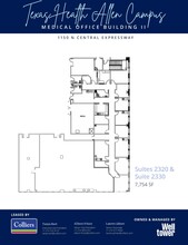 1105 N Central Expy, Allen, TX for lease Floor Plan- Image 2 of 2