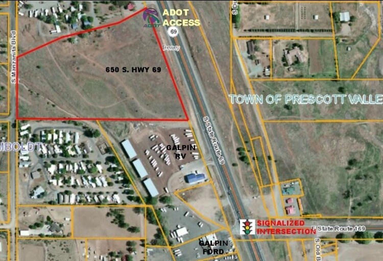 650 S Hwy 69, Prescott Valley, AZ for sale - Building Photo - Image 1 of 1