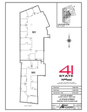 41 State St, Albany, NY for lease Site Plan- Image 1 of 9