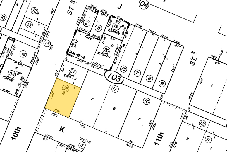 1001 K St, Sacramento, CA for sale - Plat Map - Image 2 of 6