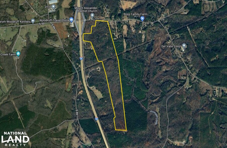 0 Walnut Grove Road & Bennett Farm Road, Roebuck, SC for sale - Aerial - Image 2 of 23