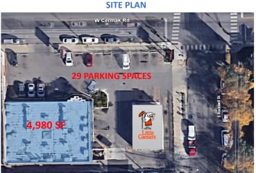 2605 W Cermak Rd, Chicago, IL for sale - Aerial - Image 2 of 5