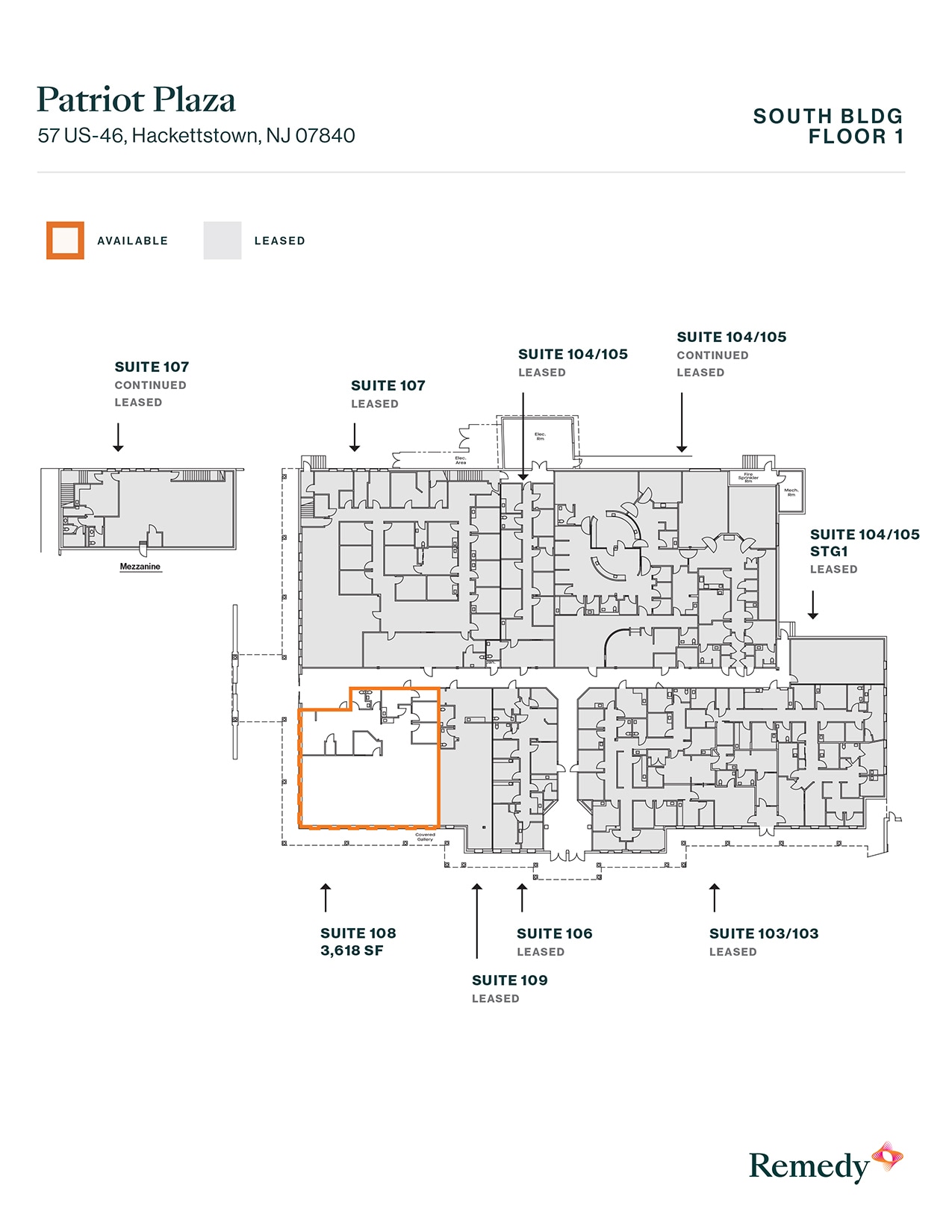 79 Route 46 East, Hackettstown, NJ for lease Floor Plan- Image 1 of 1