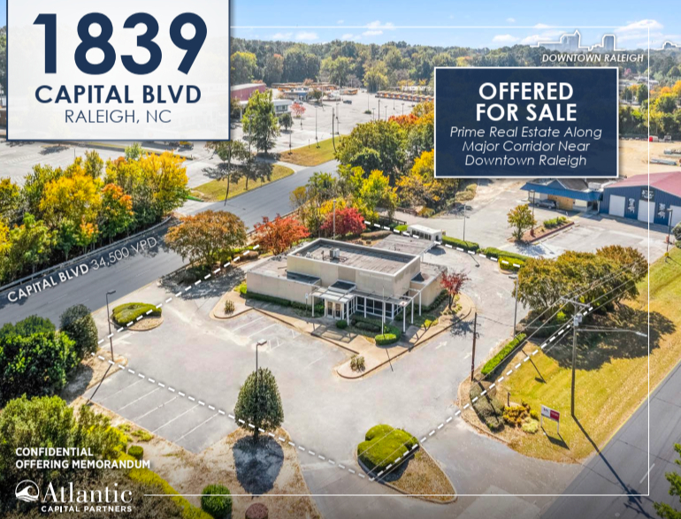 1839 Capital Blvd, Raleigh, NC for sale - Building Photo - Image 1 of 6