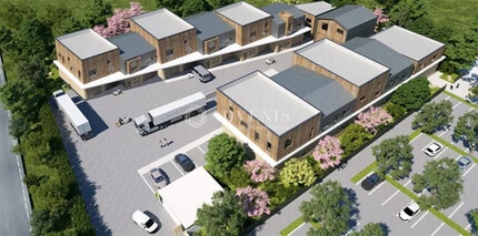 Sussargues - AERIAL map view