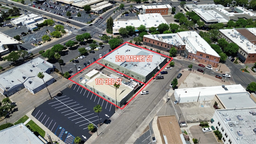 250 Market St, Turlock, CA for sale - Aerial - Image 2 of 5