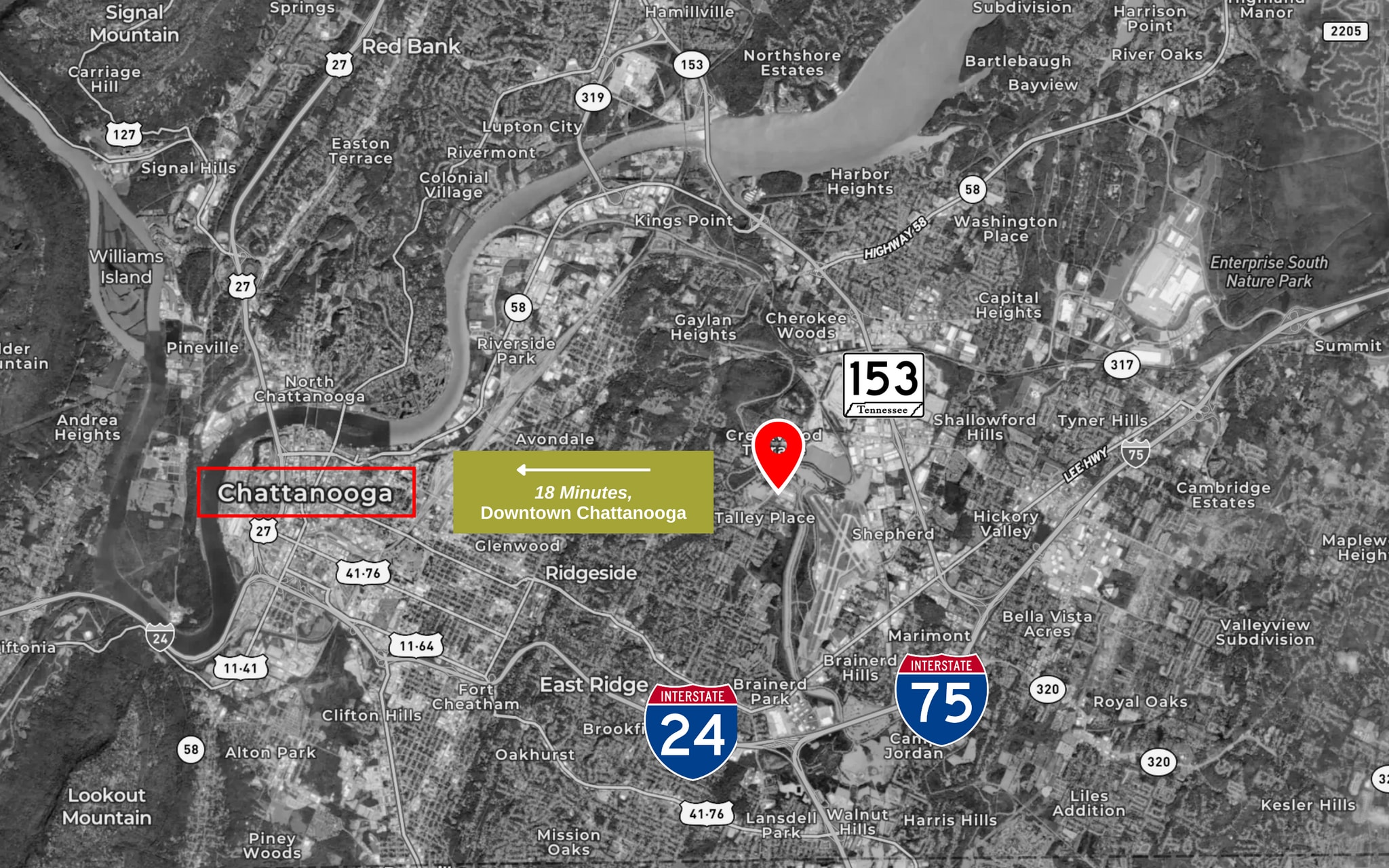 Shallowford Road, Chattanooga, TN 37411 Land for Sale