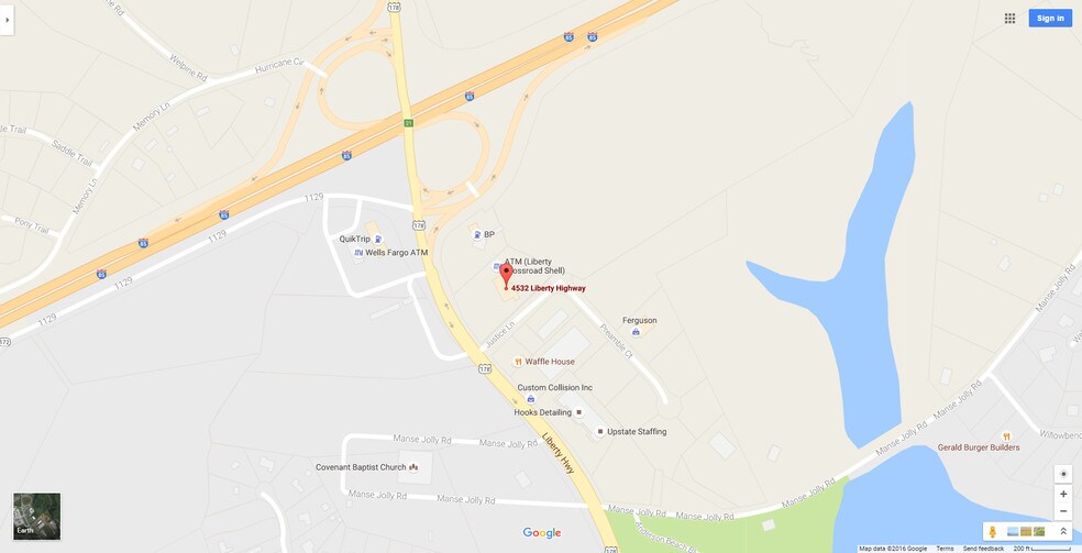 4532 Liberty Hwy, Anderson, SC for sale - Building Photo - Image 1 of 1