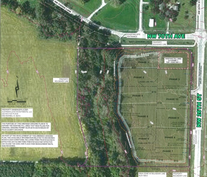 NW 26th, Des Moines, IA for sale - Site Plan - Image 2 of 2