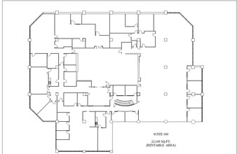 50 Burnhamthorpe Rd W, Mississauga, ON for lease Floor Plan- Image 1 of 1