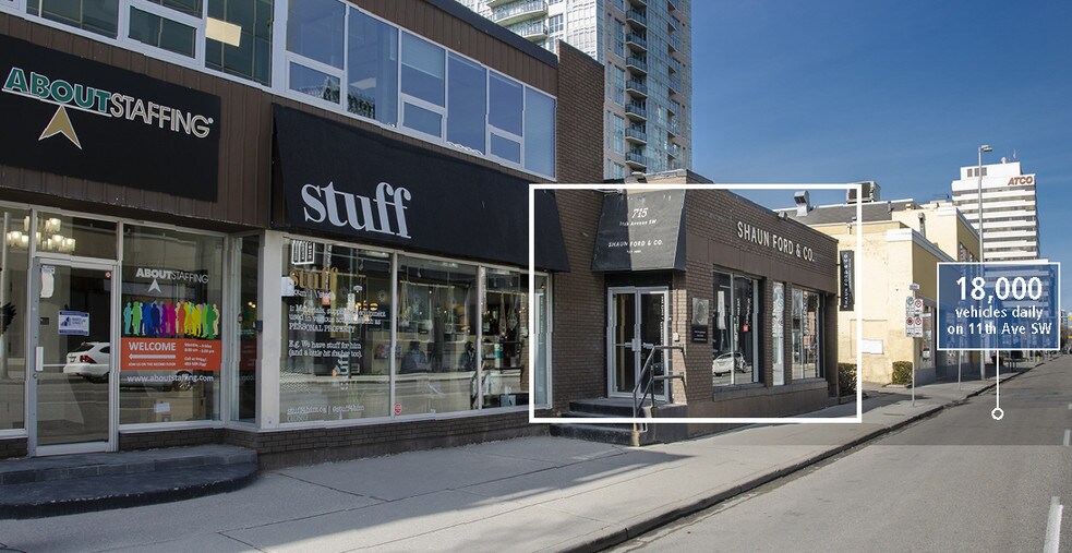715 11th Ave SW, Calgary, AB for sale - Building Photo - Image 1 of 1