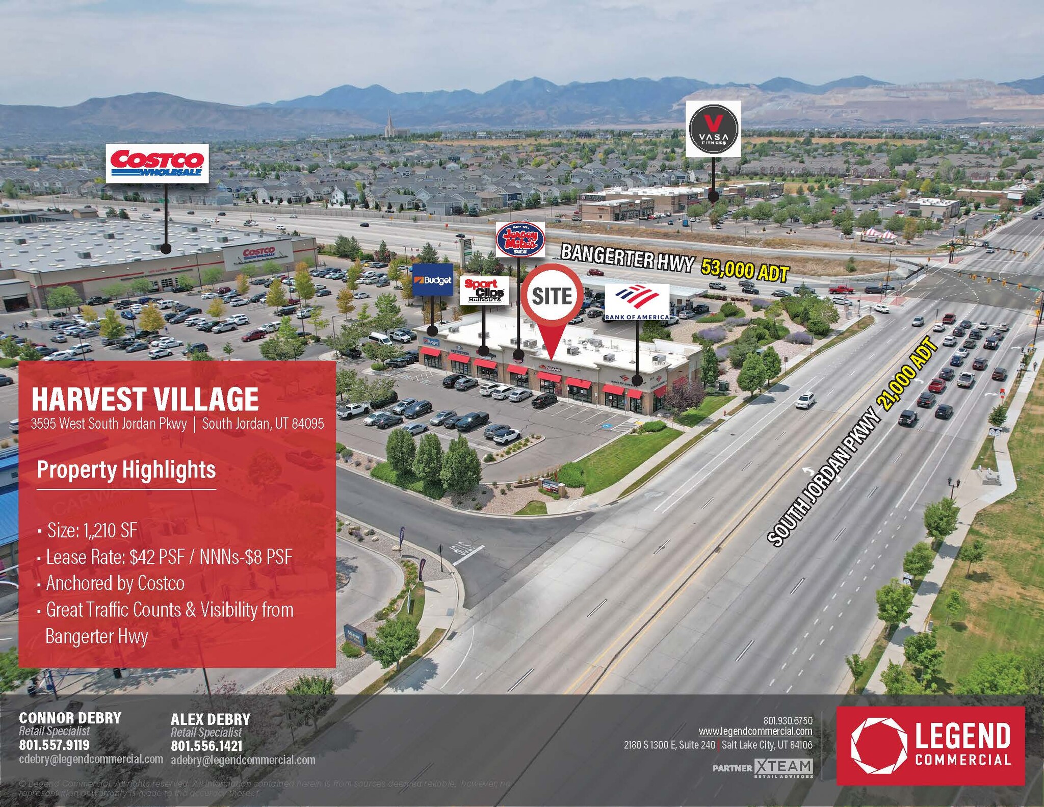 3595 W South Jordan Pky, South Jordan, UT for lease Aerial- Image 1 of 3