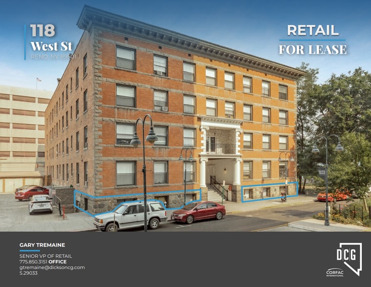 118 West St, Reno, NV for lease - Building Photo - Image 1 of 5