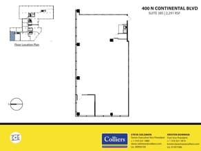 300 Continental Blvd, El Segundo, CA for lease Floor Plan- Image 1 of 1