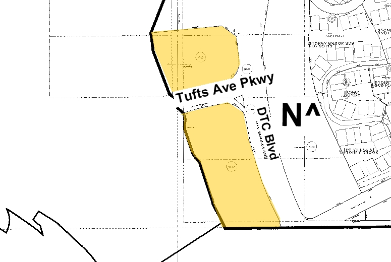 4601 Dtc Blvd, Denver, CO for lease - Plat Map - Image 2 of 23