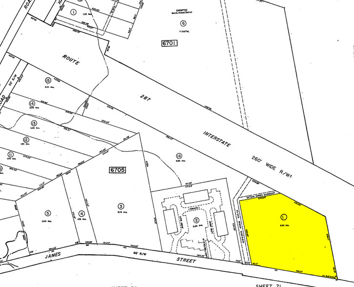 261 James St, Morristown, NJ for sale - Plat Map - Image 2 of 11