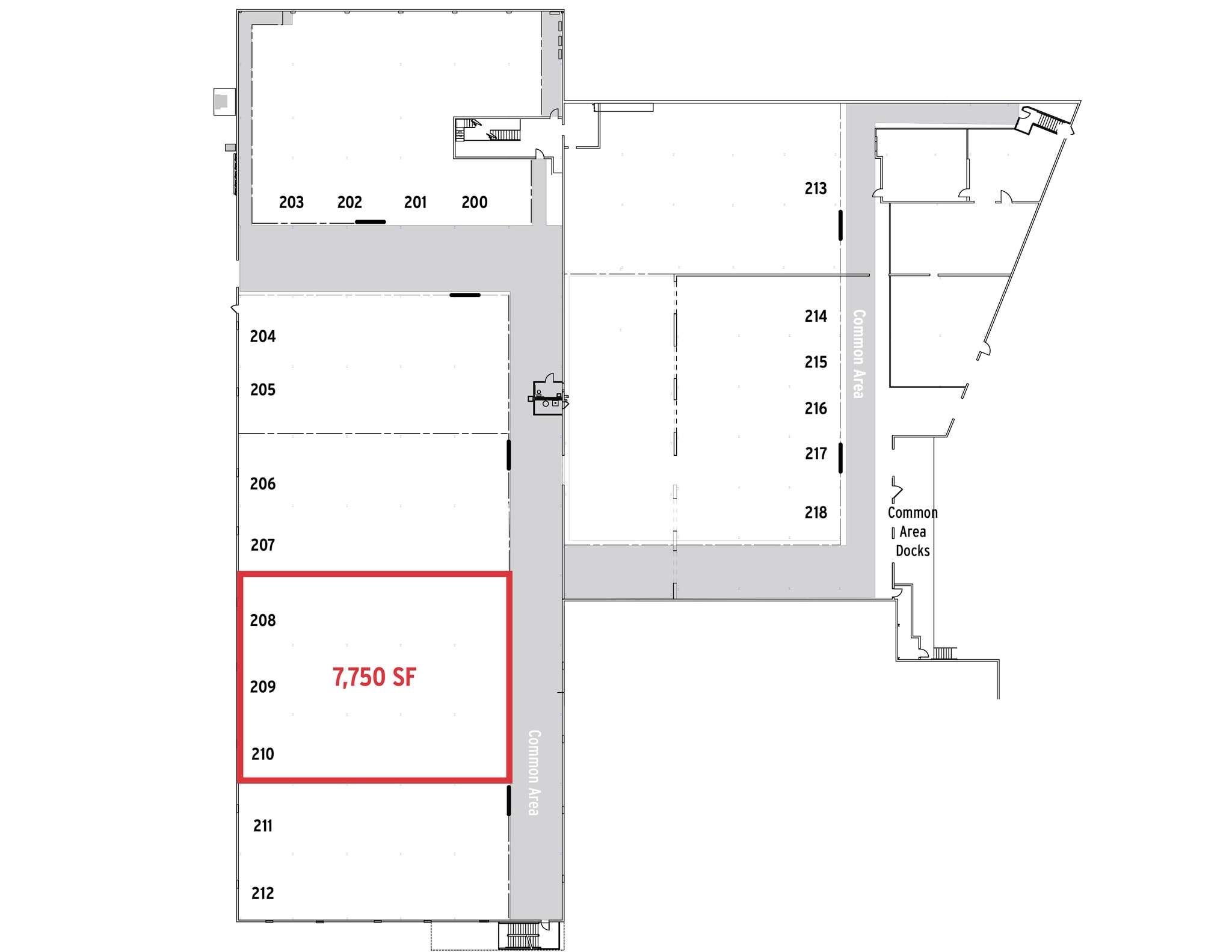 1413-1419 Elm Hill Pike, Nashville, TN for lease Floor Plan- Image 1 of 3