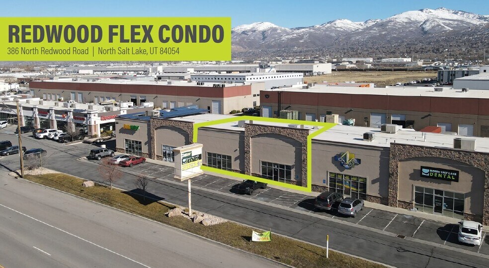 386 N Redwood Rd, North Salt Lake, UT for lease - Building Photo - Image 1 of 7