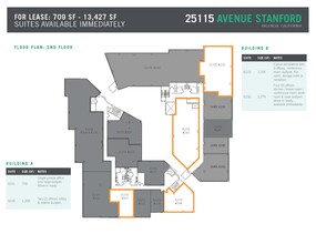 25115 Avenue Stanford, Valencia, CA for lease Floor Plan- Image 1 of 2