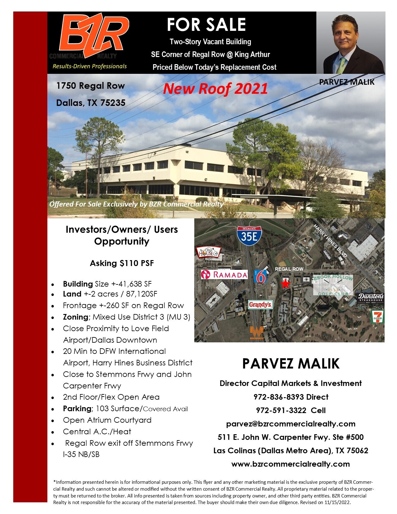 1750 Regal Row, Dallas, TX for sale Building Photo- Image 1 of 1