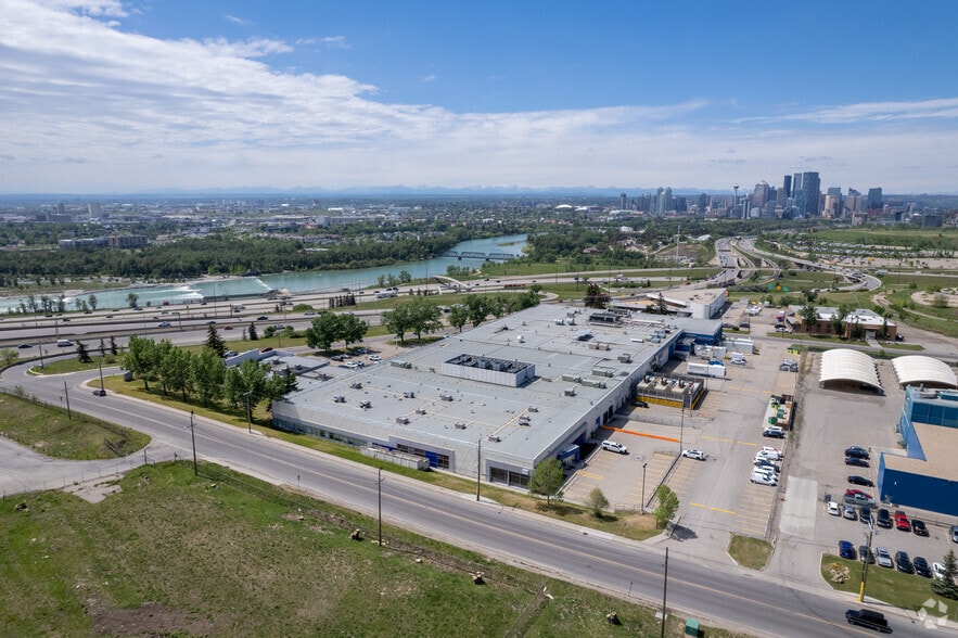 1930 Maynard Rd SE, Calgary, AB for lease - Aerial - Image 2 of 5