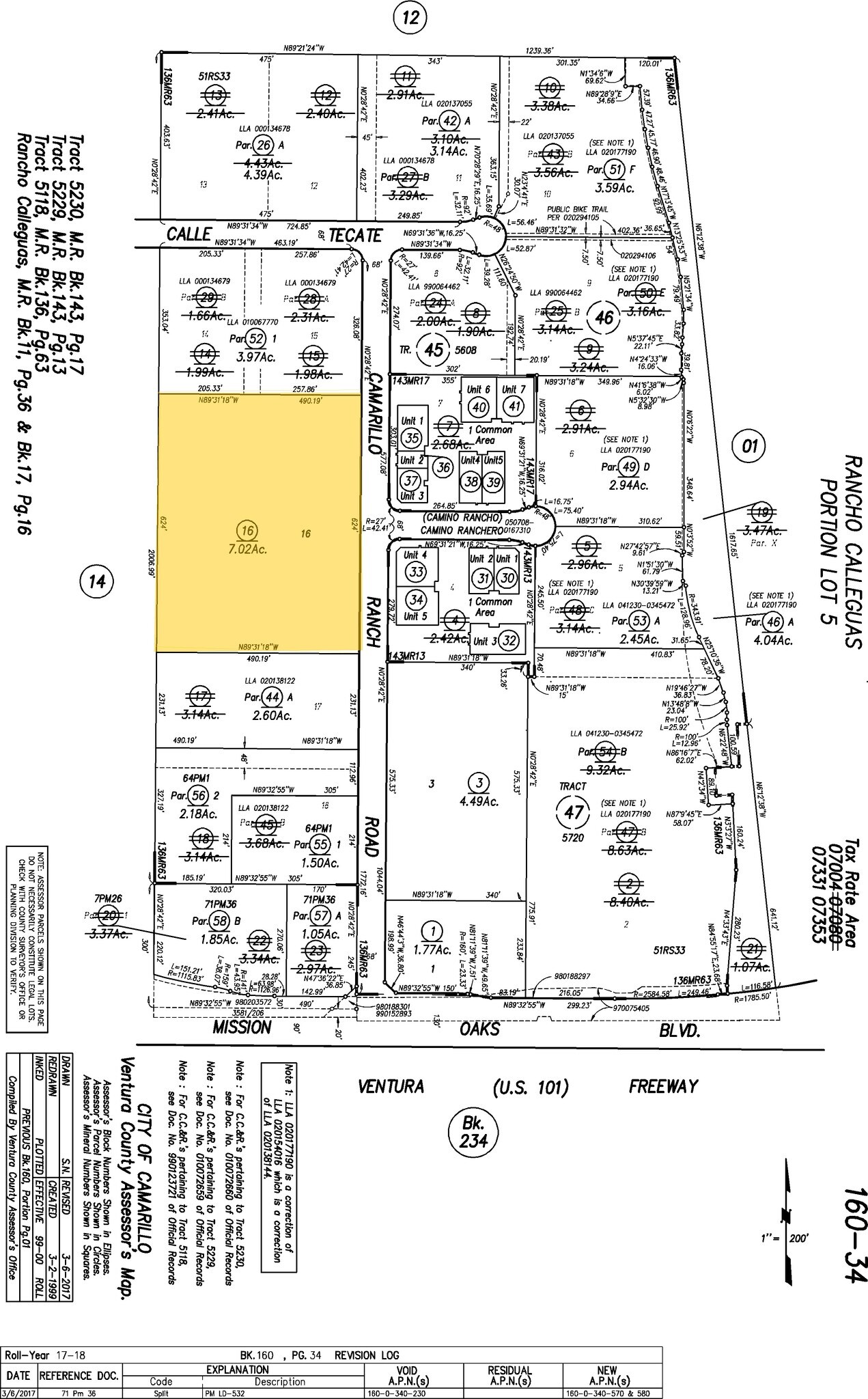 300 Camarillo Ranch Rd, Camarillo, CA for sale Plat Map- Image 1 of 1