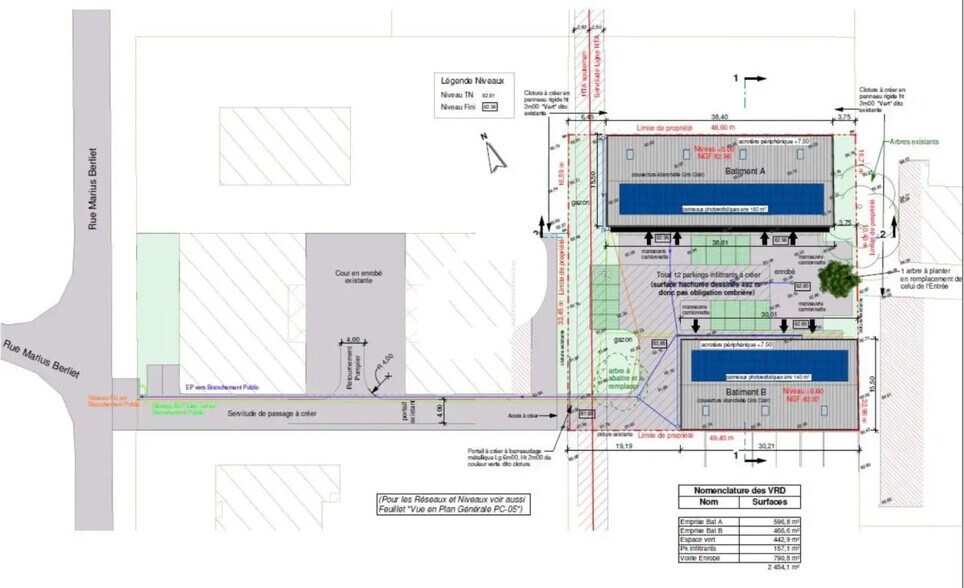 Rue Marius Berliet, Vigneux-de-Bretagne for sale - Building Photo - Image 3 of 6