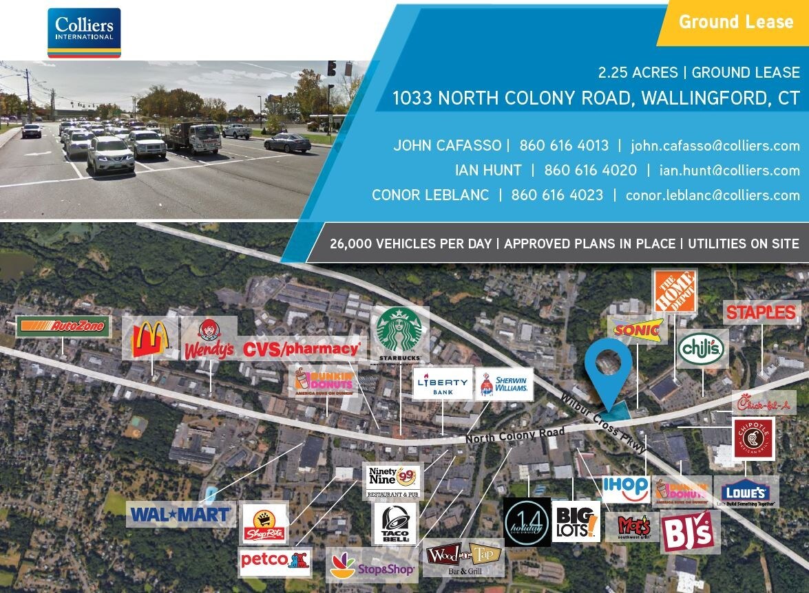 1033 N Colony Rd, Wallingford, CT 06492 for Lease