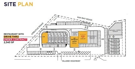 1209 Island Hwy E, Parksville, BC for lease Floor Plan- Image 2 of 2