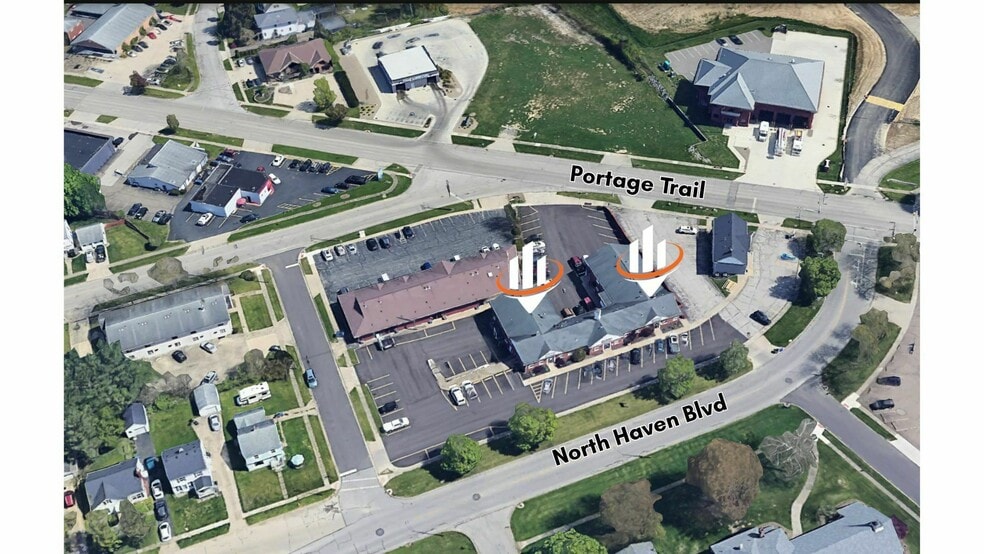 1612 N Portage Trl, Cuyahoga Falls, OH for lease - Aerial - Image 1 of 6