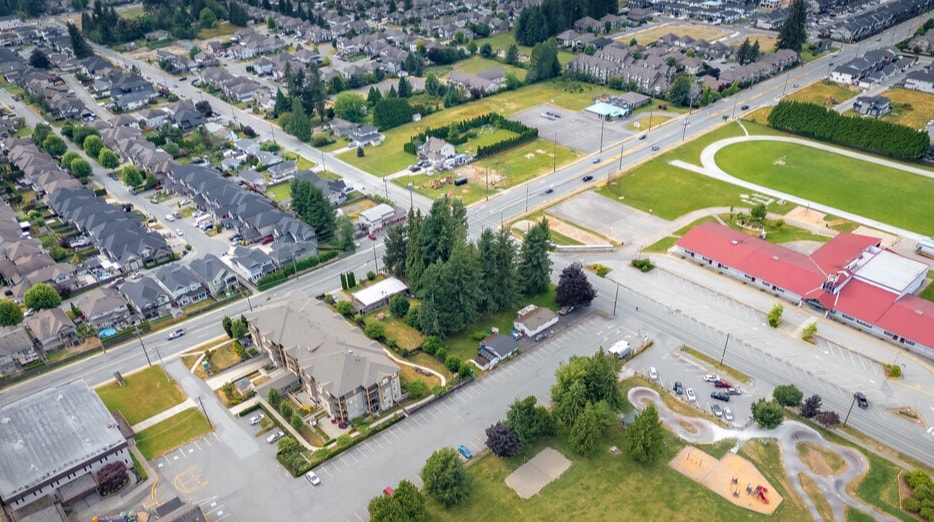 8366-8380 Cedar Street, Mission, BC for sale - Aerial - Image 2 of 3