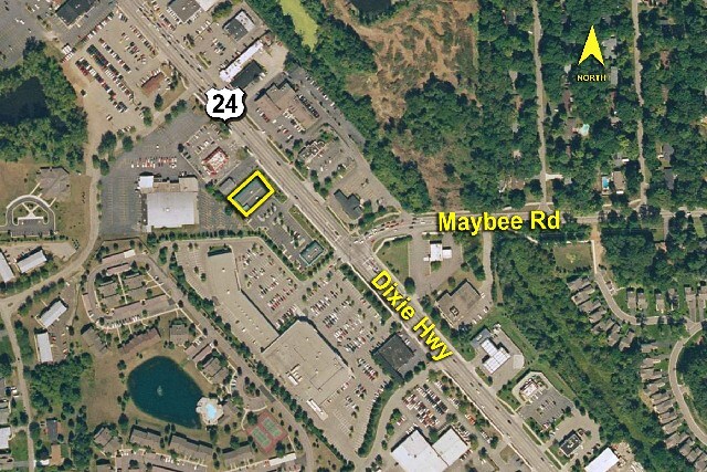 6677-6681 Dixie Hwy, Clarkston, MI for sale Aerial- Image 1 of 1