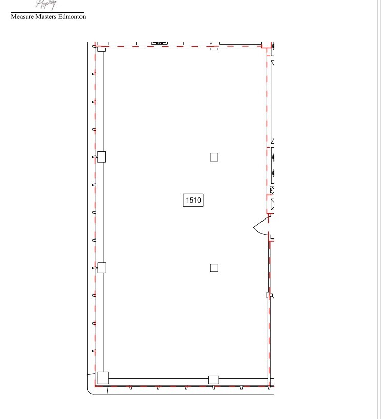 10107-10119 Jasper Av NW, Edmonton, AB for lease Floor Plan- Image 1 of 1