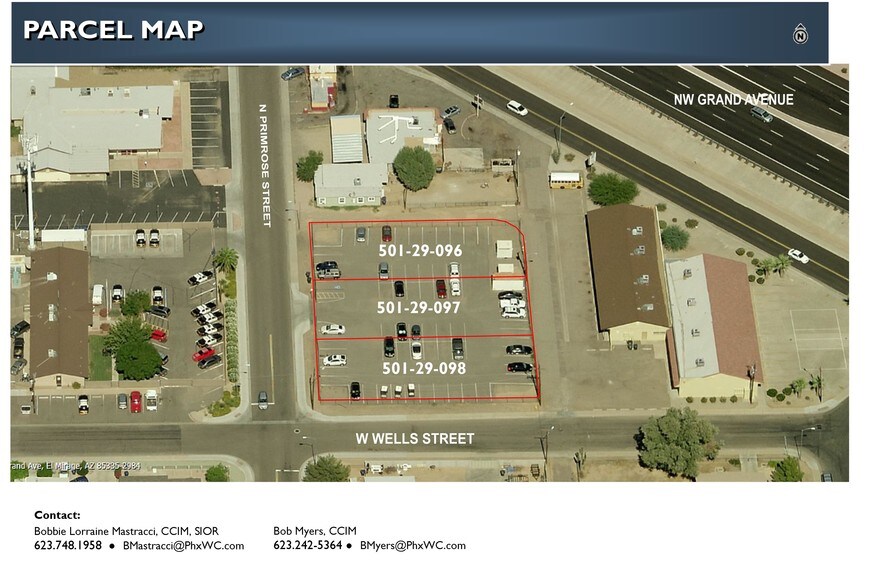 14401 14405 14407 North Primrose St, El Mirage, AZ for sale - Aerial - Image 1 of 1