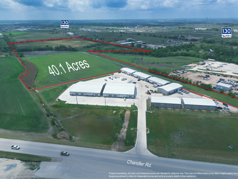 Chandler Road, Hutto, TX for sale - Aerial - Image 3 of 4