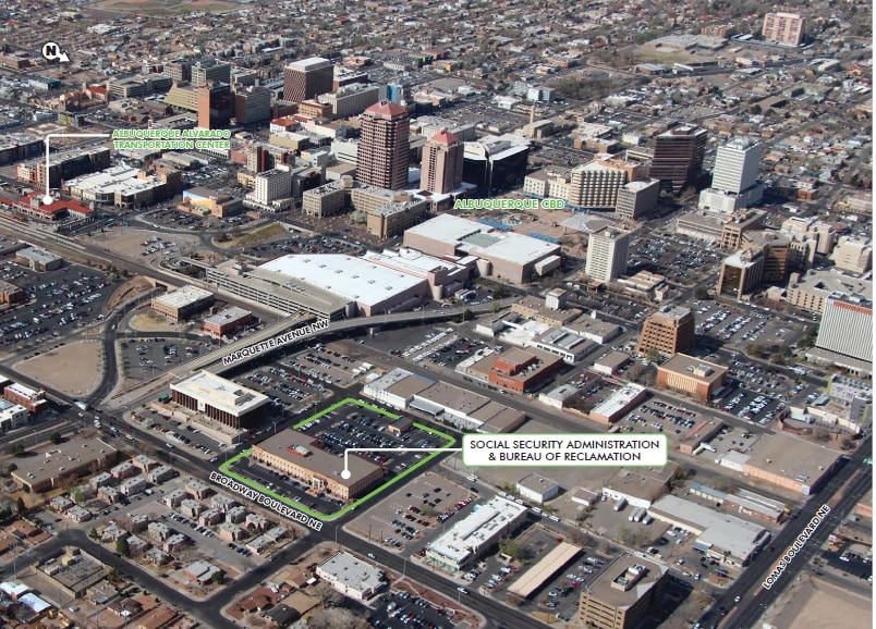 555 Broadway Blvd NE, Albuquerque, NM for sale - Aerial - Image 2 of 10
