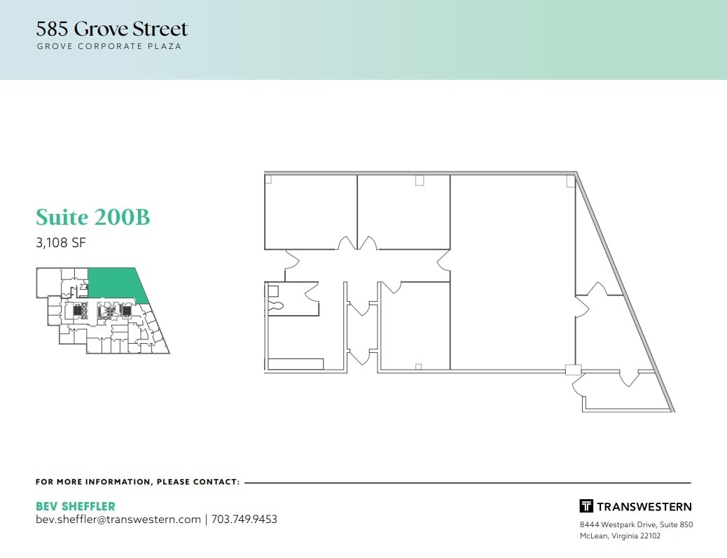 555 Grove St, Herndon, VA for lease Floor Plan- Image 1 of 1