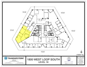 1800 West Loop S, Houston, TX for lease Floor Plan- Image 1 of 1