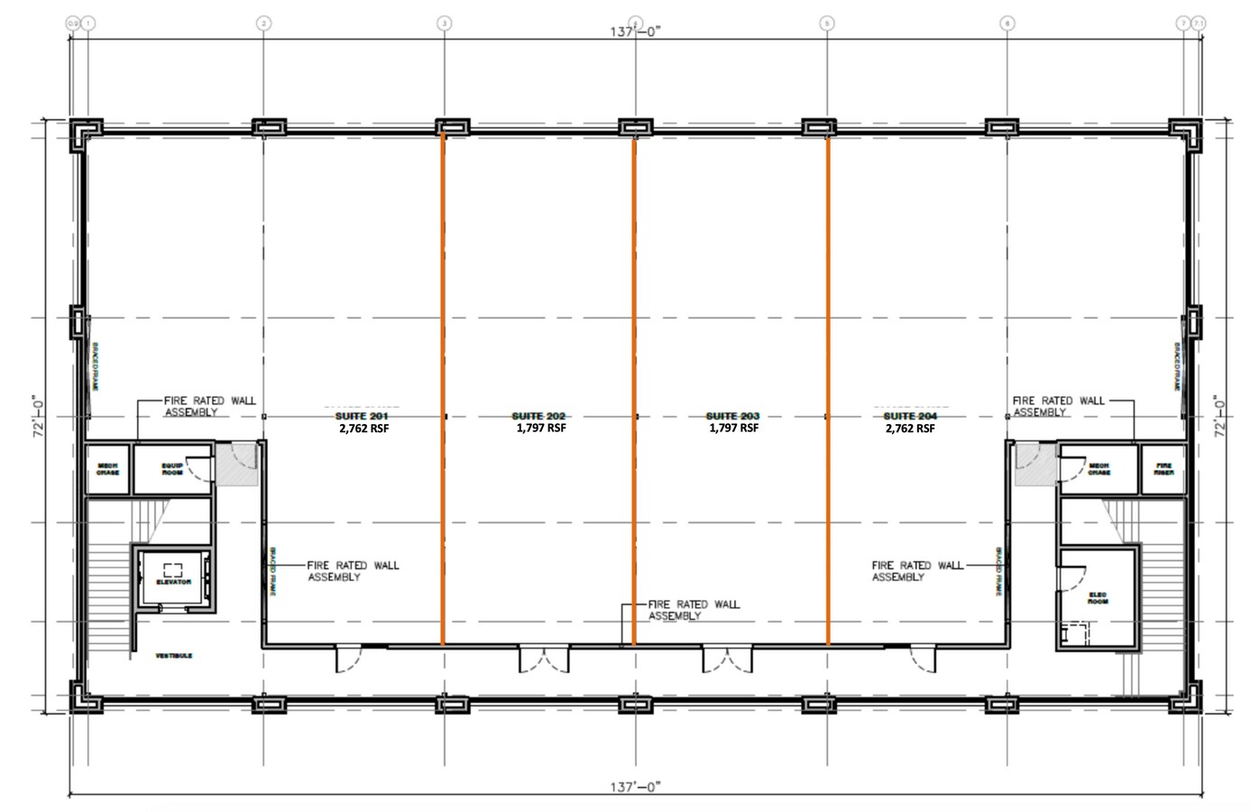 11005 Preston Road, Frisco, TX 75035 - Unit 201 - - Floor Plan - Image 1 of 1