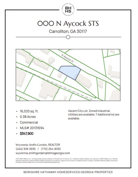 000 Aycock St, Carrollton, GA for sale - Building Photo - Image 3 of 3